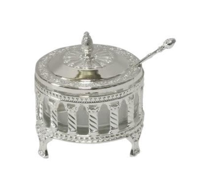 Silver Plated Honey Dish