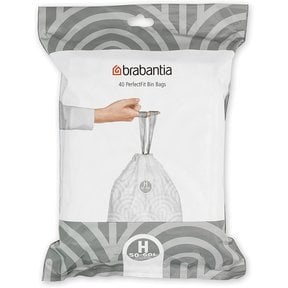 BRABANTIA Rouleau de 20 sacs poubelles b 5l - 311741 pas cher 