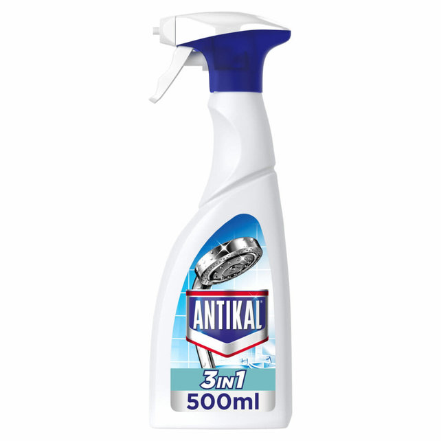 Antikal Spray - Badkamer 3 in 1 - Kalkaanslagverwijderaar -  500ml