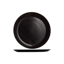 Assiette Plate Diana Noir 25cm P6