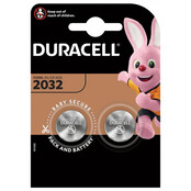 Duracell Knoopcel CR2032 3V (2 pièces)