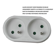 Stekker Duo Verloop+A Speld