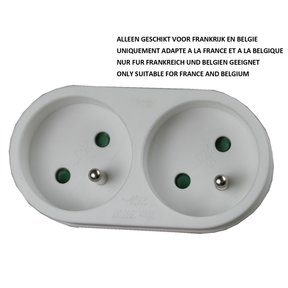 Stekker Duo Verloop+A Speld