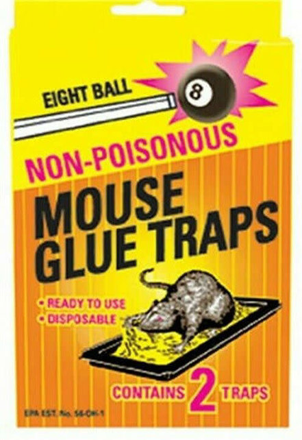 Eaton J T Mouse Glue Traps 2 Pack - 8 Ball Glue Traps