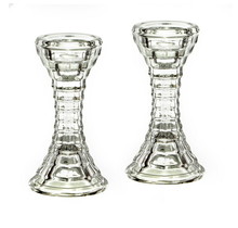 Paldinox Paar Glaskerzenhalter 14,5 cm