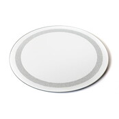 Plateau Miroir Paldinox Avec Argent Ø35cm