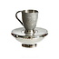 Paldinox Paldinox Mayim Acronim S/S Silver Plated Cup Bowl/Silver Glitter