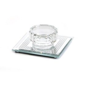 Paldinox Crystal Salt Cellar Glass Holder - Ø 9cm