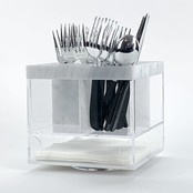 Waterdale Silverware Caddy Carré Marbre