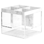 Waterdale Silverware Caddy Square Marble