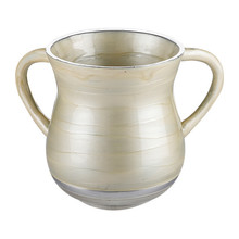 Art Aluminium Washing Cup, Small 11 cm - Off-White