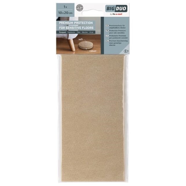 Fix-o-moll Parketglijder 10x20cm