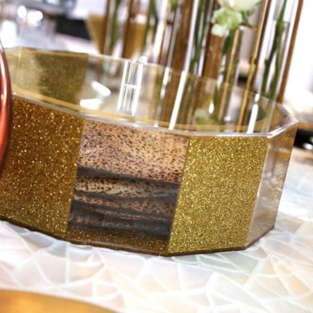 Boîte à Matsa Waterdale Lucite - Hexagone