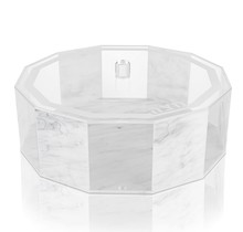 Waterdale Lucite Matzah Box - Hexagon