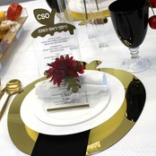 Waterdale Table Top Simanim Plaque Doré Pomme Givrée Lot de 2