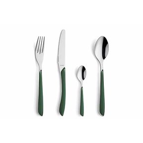 Eclat Cutlery Set - 24 pcs - Forest Green