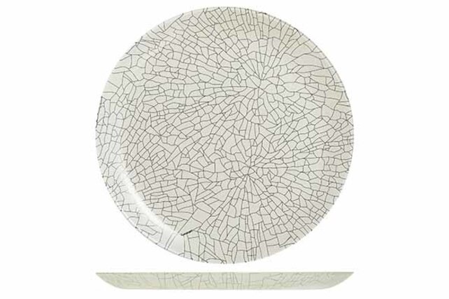 Mindy Beige Dinner Bord Ø26 - Pak van 6