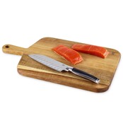 Jamie Oliver Schneidebrett aus massivem Akazienholz, mittelgroß, 46 x 27 cm