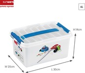 Boîte à couture Sunware 6L avec plateau