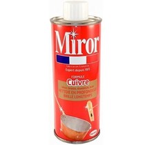 Nettoyant pour cuivre Miror, flacon de 250 ml