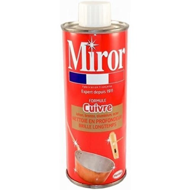 Nettoyant pour cuivre Miror, flacon de 250 ml