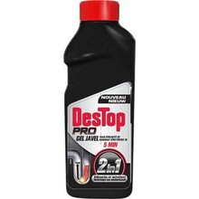 Destop Pro Gel Javel - Vloeibaar Bleekmiddel Gel Ontstopper 500ml
