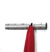 Umbra Wall Rack Flip 5 Hooks  - Wall coat rack - Aluminium Metal