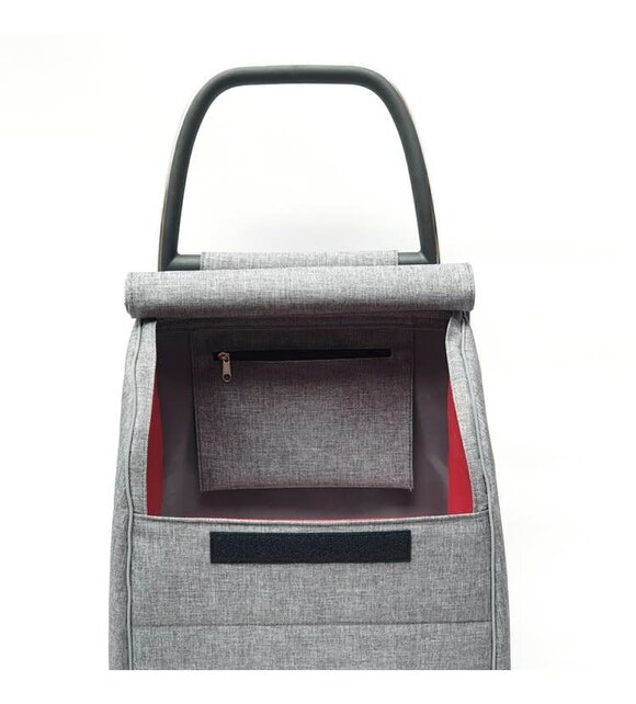 Rolser Jolie Tweed 2 Wheel Shopping Trolley  Grey