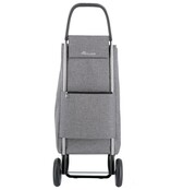 Rolser Jolie Tweed 2 Wheel Shopping Trolley  Grey