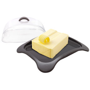 Butterdose mit Deckel – Kunststoff