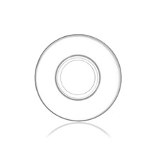 LAV Glass Ronde Doorzichtig Theeborden - 6 St. Ø11.5cm