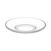 LAV Glass Ronde Doorzichtig Theeborden - 6 St. Ø11.5cm