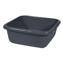 Waskom Vierkant 15L Anthrazit