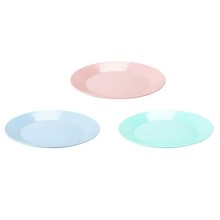 Pastel Borden Ø17 cm - Set van 4