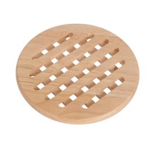 Cosy &Trendy Trivet Rubberwood Round - Ø19,5 x h1,5cm