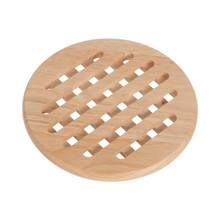 Trivet Rubberwood Round - Ø19,5 x h1,5cm