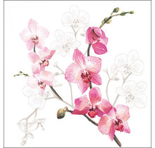 Serviettes Ambiente Orchidée