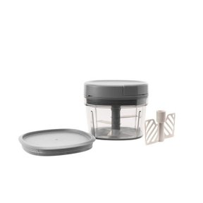 Cosy &Trendy Fresco Multi Chopper Grey 0,9l D11,5 X12,7cm With Whisk And Lid On The Go