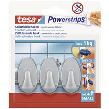 Tesa PS Haaken Petit Ovale Mat Chrome