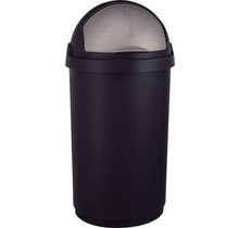 Curver Roll-Mülleimer – 50 l – Schwarz