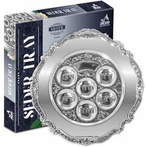 Silver Plated Seder Tray