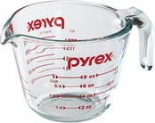 Pyrex Prepware 1 tasse – Tasse à mesurer, transparente avec mesures rouges