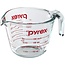 Pyrex Pyrex Prepware 1 Tasse – Messbecher, transparent mit roten Maßen