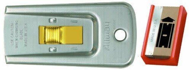 Grattoir à verre - Avec 5 lames