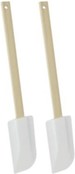 Metaltex Spatule de Cuisson Manche en Bois 2 pcs