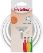 Metaltex 3 Trechters 7-9-11cm