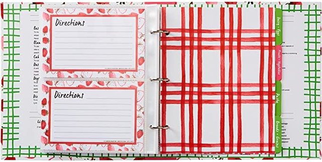 Pocket Page Recipe Book Strawberry Field