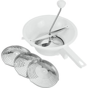 Groentenmolen 24cm Wit Plastic