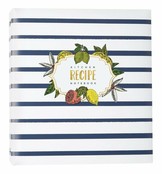 Livre de recettes de page de poche Goutte de citron