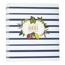 Livre de recettes de page de poche Goutte de citron